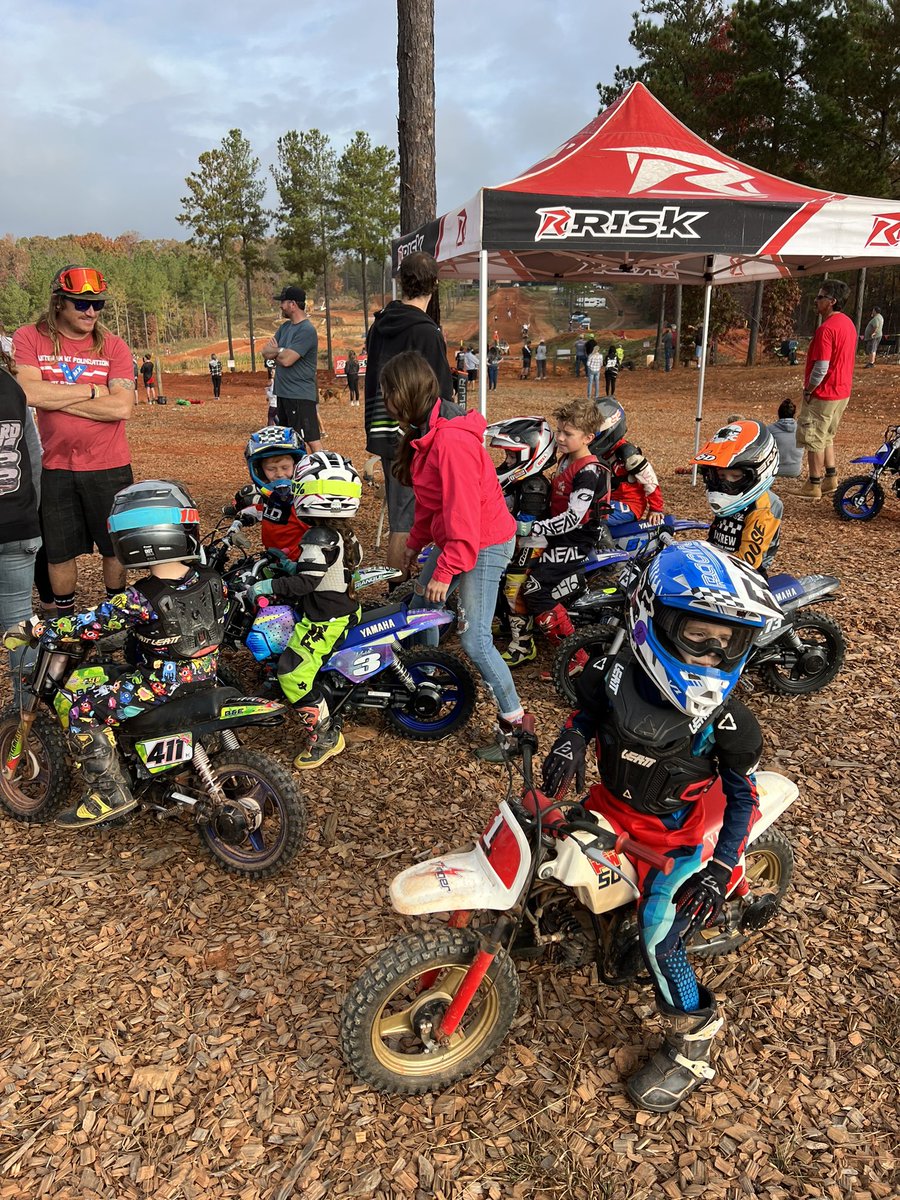 Rhett staging for final race of the year.