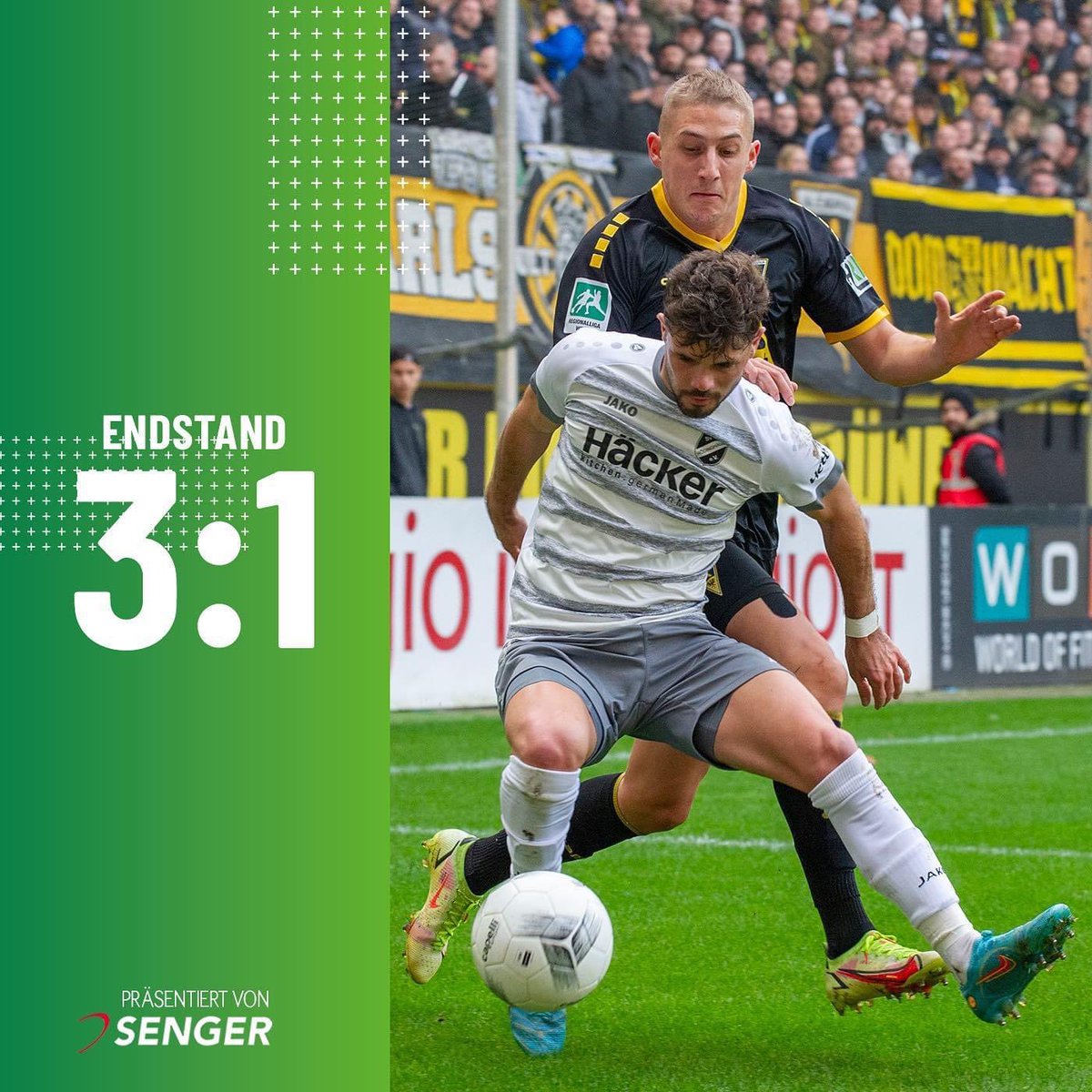 Wir unterliegen <a href="/Alemannia_AC/">Alemannia Aachen</a> mit 3:1. 

#wirsindrödinghausen #wiehenelf #regionalligawest #rlwest #tsvsvr