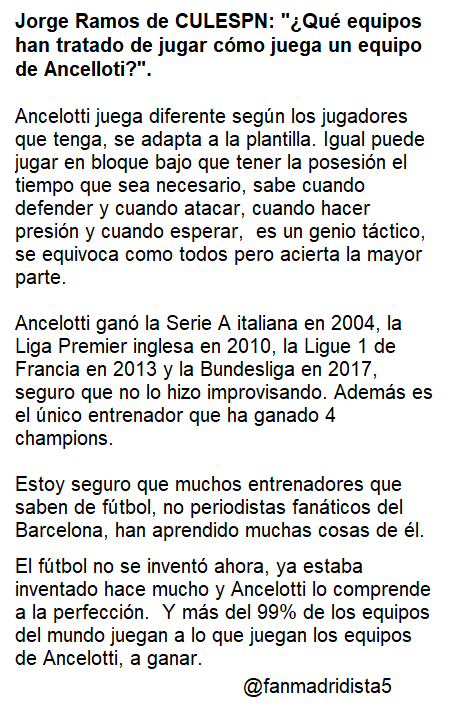 frentemerengue's tweet photo. RESPONDIENDO A:
@ESPNDeportes y @ESPN_JorgeRamos #culespn https://t.co/15jkzFRtrd