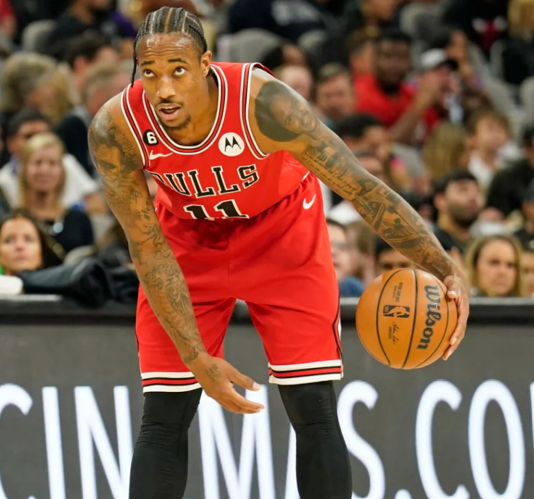 NBA_Math's tweet photo. RPR MVP standings, Nov. 5 edition*: 

1. DeMar DeRozan: 26.2
2. Lauri Markkanen: 24.9
3. Tyrese Maxey: 23.1
4. Nikola Vucevic: 19.7
5. Tobias Harris: 18.1
6. Tyler Herro: 17.7
7. Bam Adebayo: 17.4
8. Jordan Clarkson: 17.3
9. Cade Cunningham: 16.5
10. Bojan Bogdanovic: 15.1 https://t.co/ovCVSKa9pU