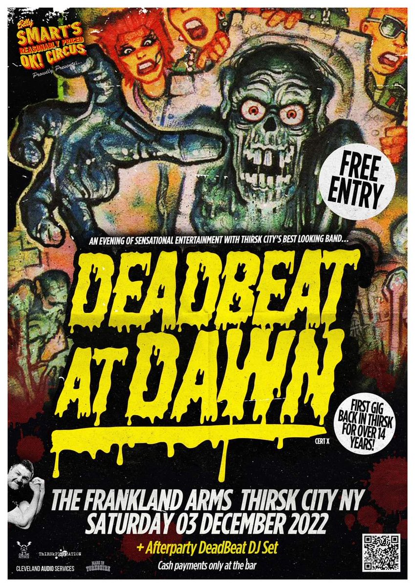 Thirsk... Its been a while, but we're coming back!