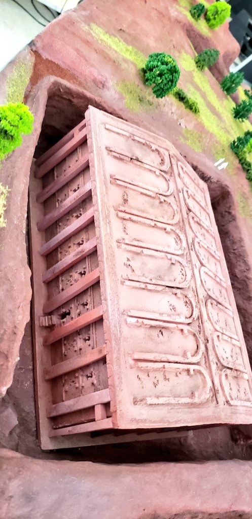 Realistic models of the beautiful #lalibela rock-hewn churches from the "Lalibela Carving Faith" #virtualreality themed exhibition at the Entoto fine arts center. Excellent curatorial &amp; immersive-creative technology informed exhibition <a href="/AdaneAgegnehu/">Agegnehu Adane 🇪🇹 አገኘሁ አዳነ ድልነሣሁ</a>!