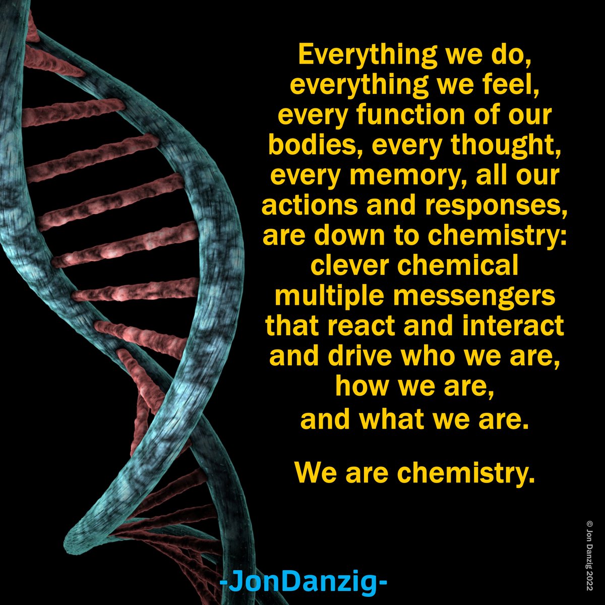 Jon_Danzig's tweet photo. #Chemistry makes humans what we are. But does that mean we do or don’t have #freewill? And what happens if our chemistry changes – through illness, injury, or the side effects of drugs? My feature article today. Link: https://t.co/E90H5mtVLg https://t.co/rdiaVSiRrp