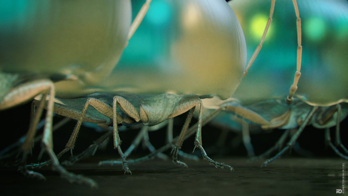 Breathers, more pic on #artstation link: artstation.com/artwork/68lDVw
#conceptart #Symbiosis #concept #3d #digitalart #zbrush #VR #VirtualReality #SubstancePainter #visualdevelopment #design #contemporaryartist #digitalart #CGI #conceptart #art #insects #creaturedesign #artmoots #art