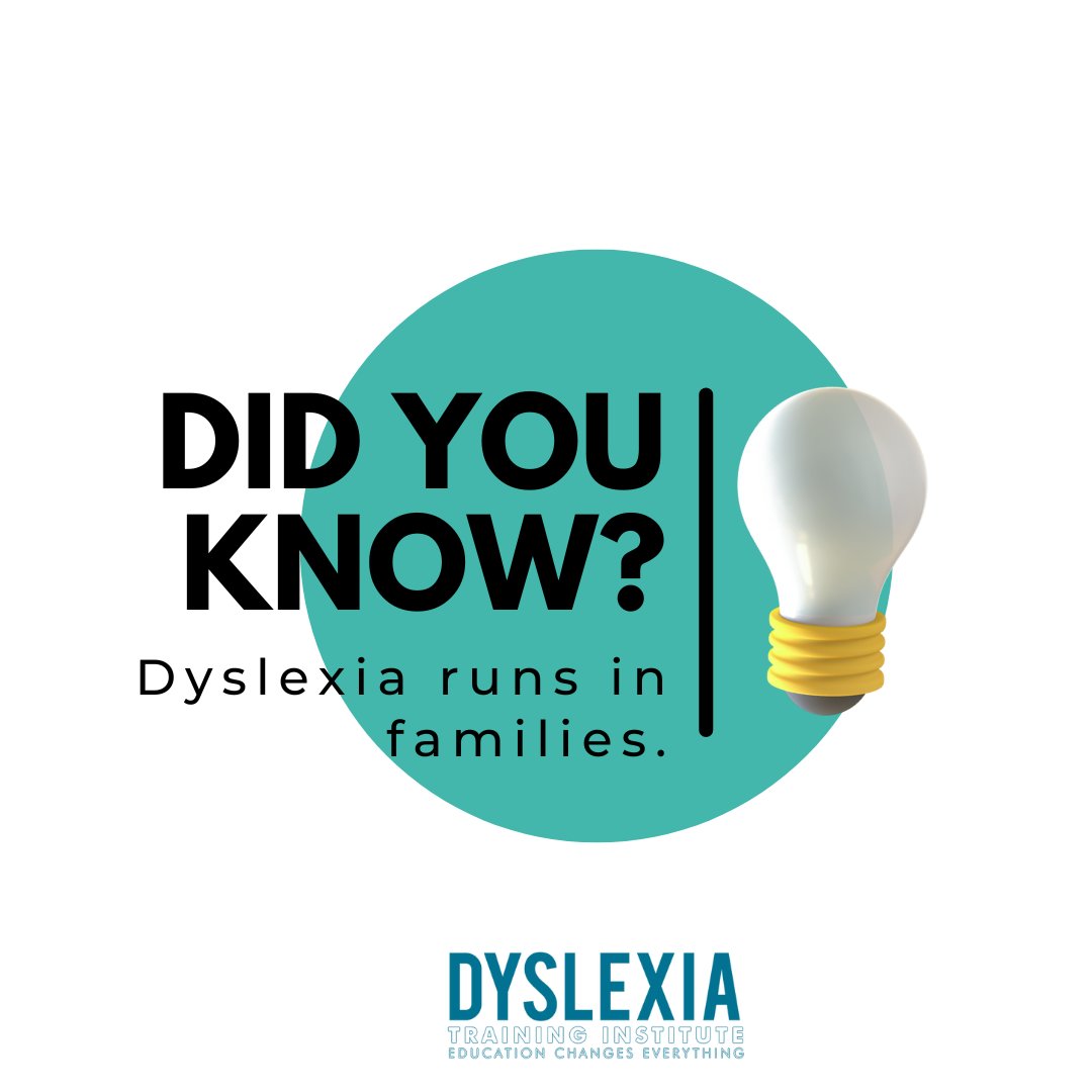Who else in your family has dyslexia? #dyslexia