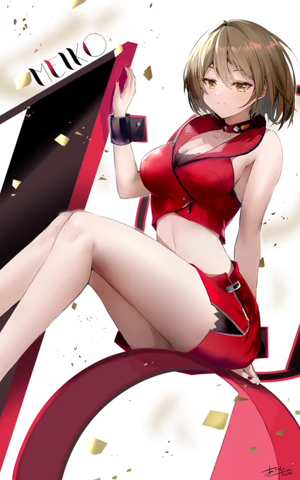 #MEIKO18th  #MEIKO誕生祭2022MEIKO姉 誕生日おめでとう遅刻ごめん 