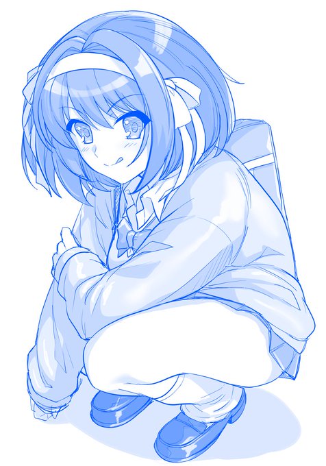 冬コミ用のハルヒさん ラフ 