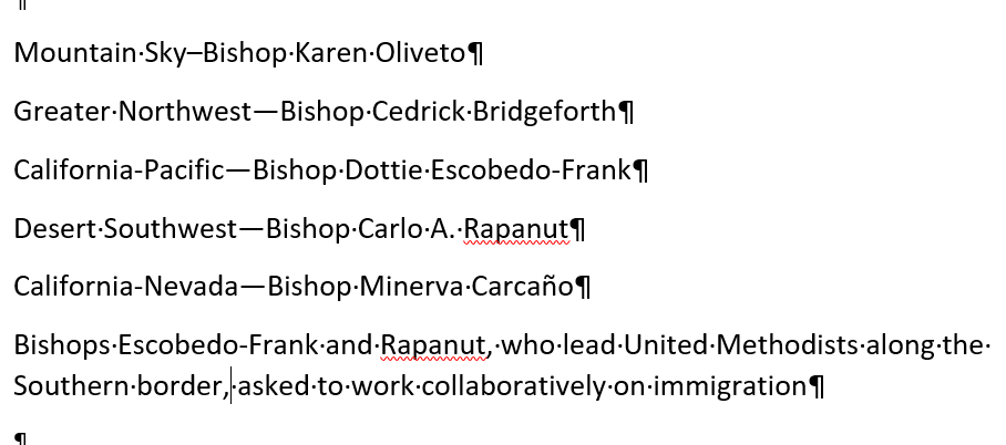 UMNS's tweet photo. The @wjumc just approved bishop assignments https://t.co/frYgXHrsF5