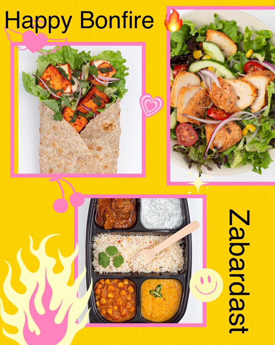 Enjoy the bonfire 🔥 night and stay safe. Zabardast stores  are open for some healthy, heartwarming, tasty food.   #indianfood #caterham #bluewater #croydon #CanaryWharf #bankside