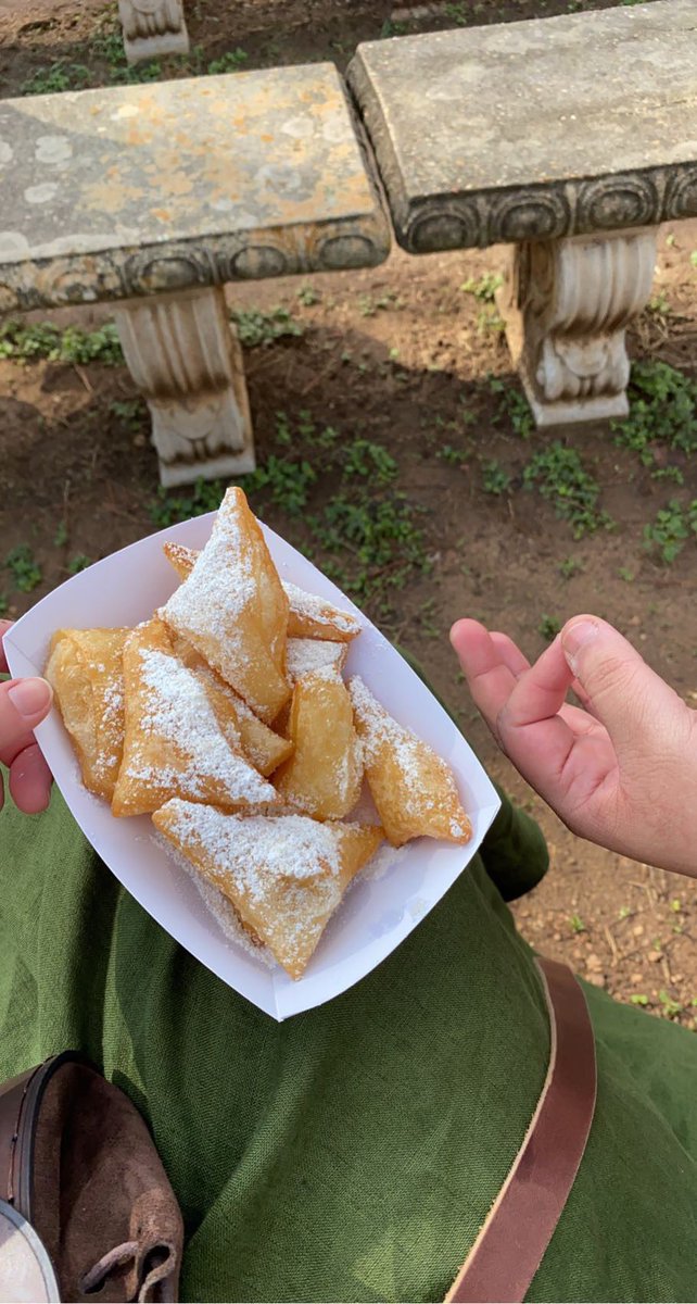 caliikova's tweet photo. BEIGNETS WITH THE BOYS https://t.co/8cFrL0lTgy