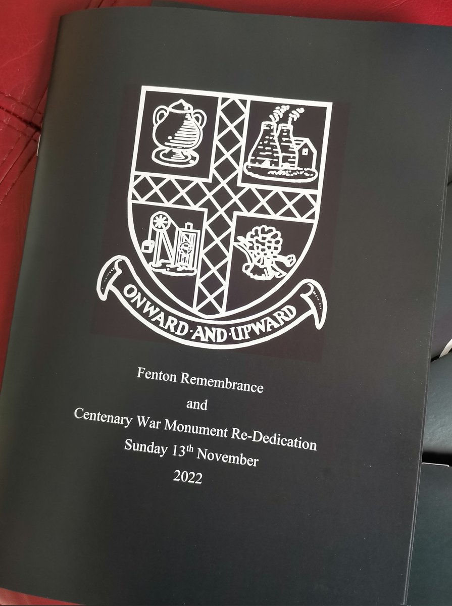 Progthrust1's tweet photo. Complementing Fenton's Remembrance Service this year, a special centenary souvenir programme, which will be available on the day and is completely free - any donations will be most appreciated and forwarded to @TempleStFenton Foodbank @alanjgerrard @cheryl_gerrard @FentonGlennLP https://t.co/dKvFQP5YhW