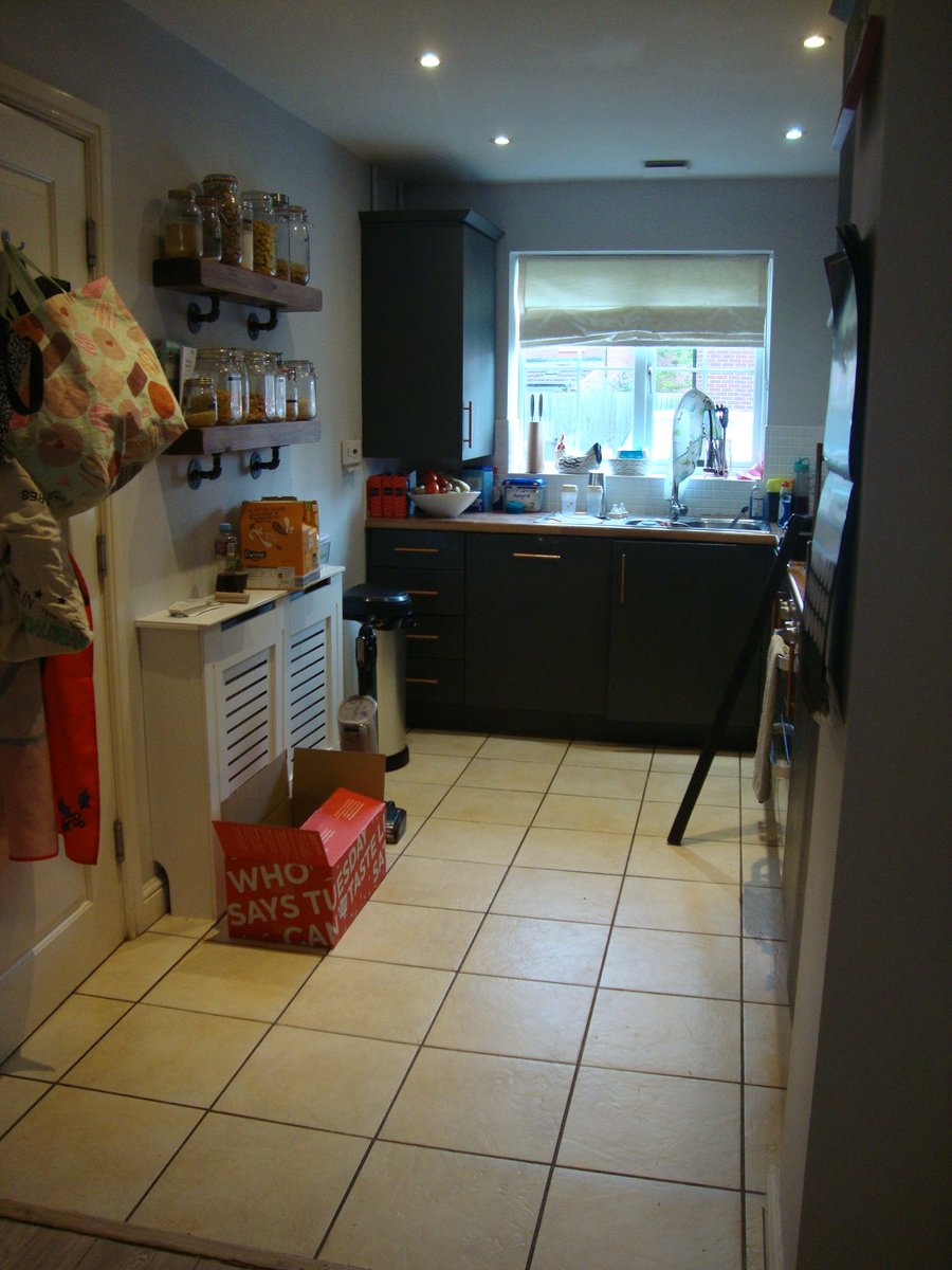 in #Kitchen #design -it Pays to shop about!! This client did so.  But, screeched  "brilliant" when seeing her room potential realized here in 3D photo. We think outside the box-so you get the best Kitchen possible.  Since 1984  sheratonkitchens.co.uk upstairsdownstairs1984.co.uk