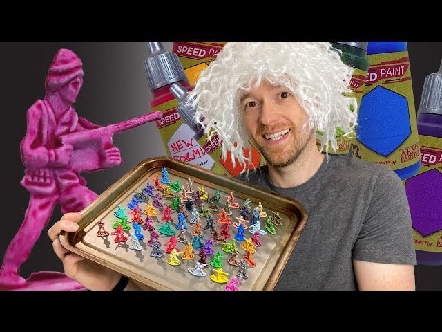 Looking at ALL the new and old Speedpaint colours by <a href="/thearmypainter/">The Army Painter</a> today on the channel! #spoiler there’s a lot and they are cool!

youtu.be/d0bAigFcwEc