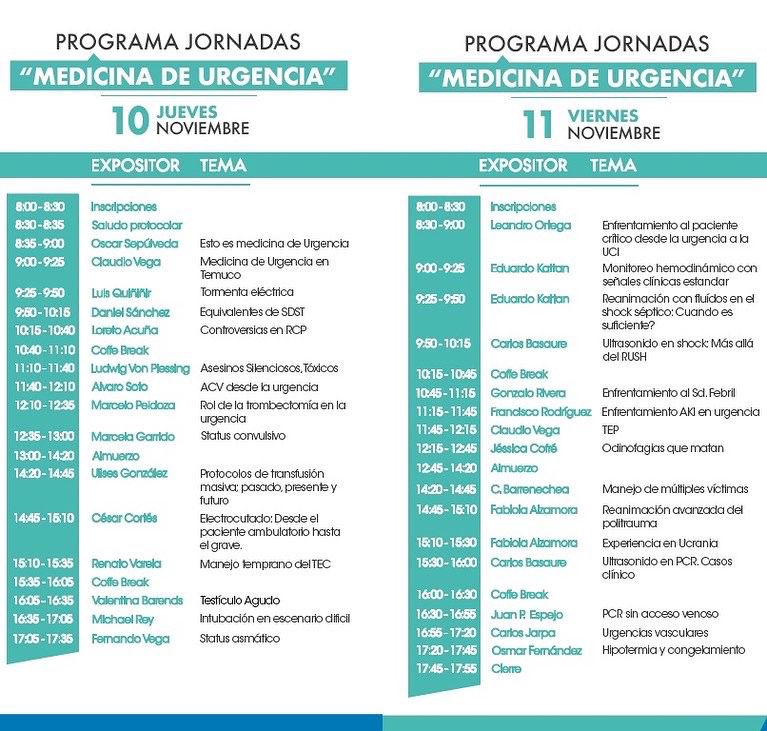 Programa de Medicina de Urgencia UFRO tweet media