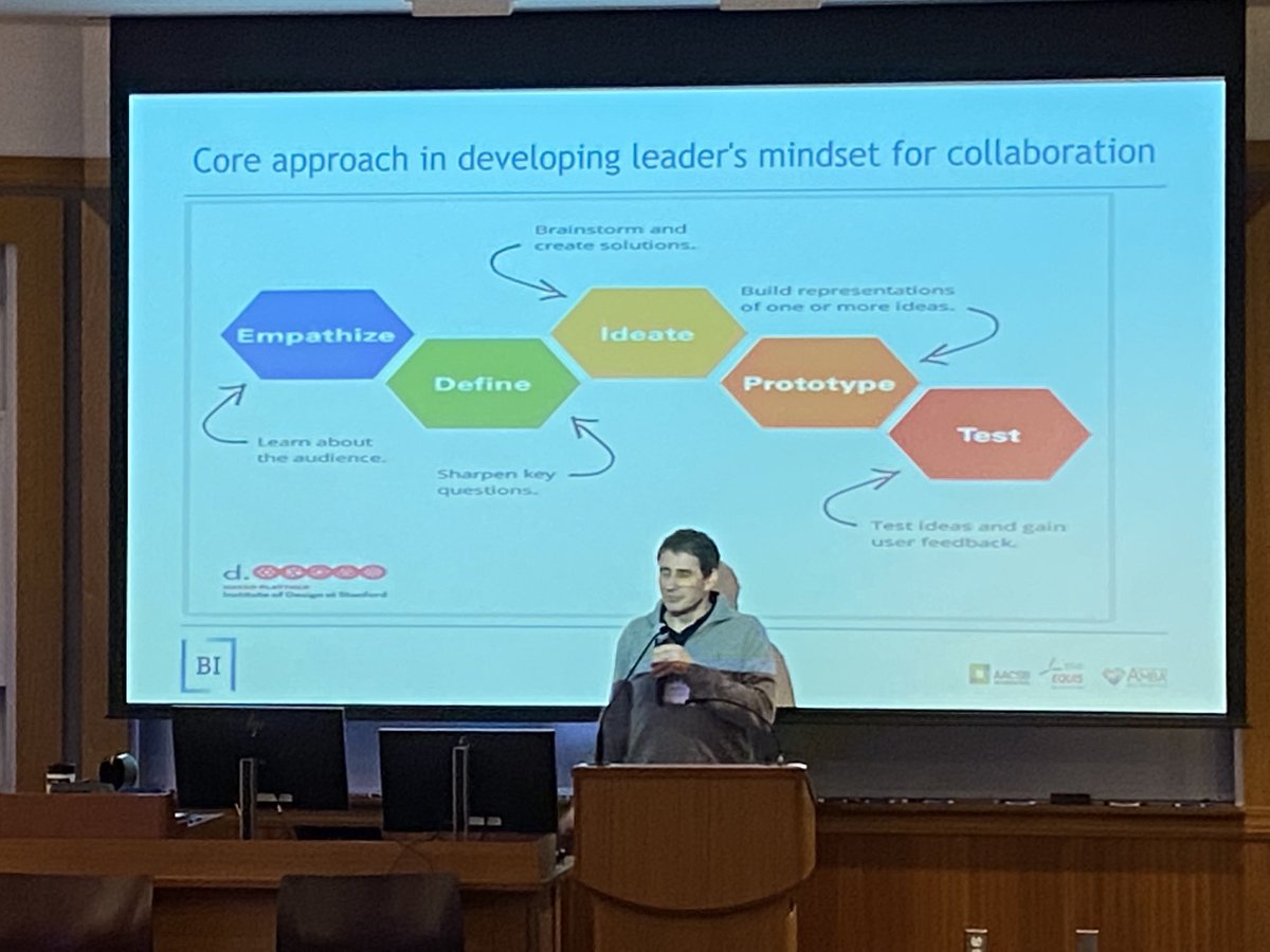 KathyMcDonald's tweet photo. #RCCRoundtable #cocreation
Such potential for health care leadership training —using design thinking. Experience of our presenter Claus Jensen “As soon as they notice a problem, they run for a solution” https://t.co/uf7K9pUp6g