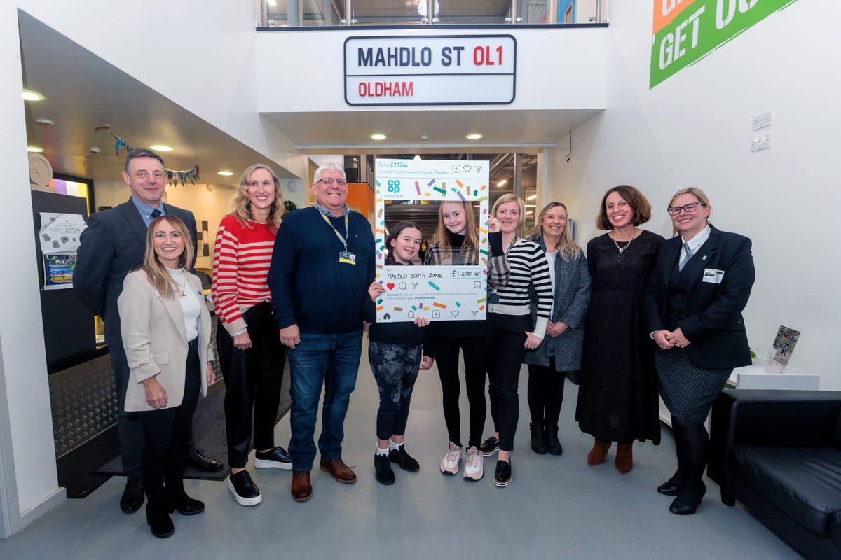 skhouryhaq's tweet image. We visited @mahdloyouthzone and met @lucymahdlo and Chris Wareing. They are doing incredible things for kids in #Oldham which you can learn about and donate to here: mahdloyz.org. I was left in awe of their work and passion. @coopuk #makingadifference #ItsWhatWeDo