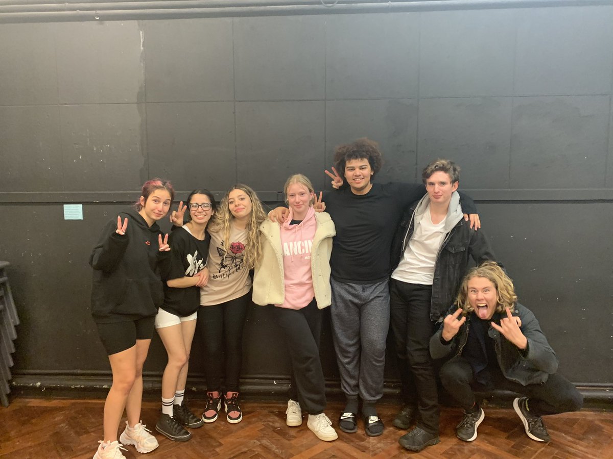 hf_drama's tweet photo. Congratulations to our A LEVEL Drama &amp; Theatre students: Joe, Marinela, Dima, Ty, Emylle, Lottie and Hugo on their DV8 inspired performances for the Component 1 Devising element of their @PearsonEdexcel exam @hf_phoenix @6th_hollyfield 👏 fantastic work! MOS &amp; RHU were v proud! https://t.co/LAPO5sQ94M