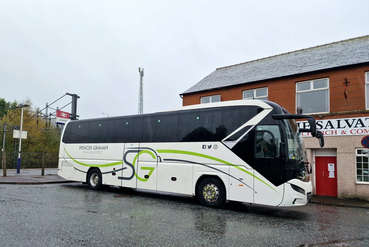 🚍📸 At Lockerbie awaiting our 12.10 departure to Carlisle. #RailReplacement <a href="/firsttravelsol/">First Travel Solutions</a>