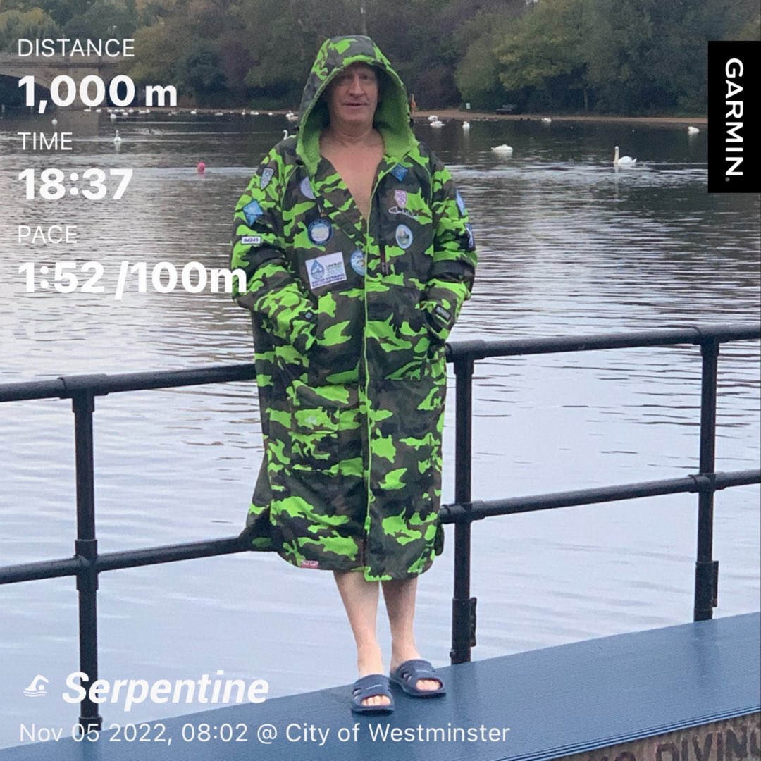 First race of Winter Series, but water around 12 degrees we could rename it Autumn Series😩only 5 weeks to IISA GB Championships at Welton Waters Adventure Centre….cold water needed for training ❄️🏊‍♂️😀