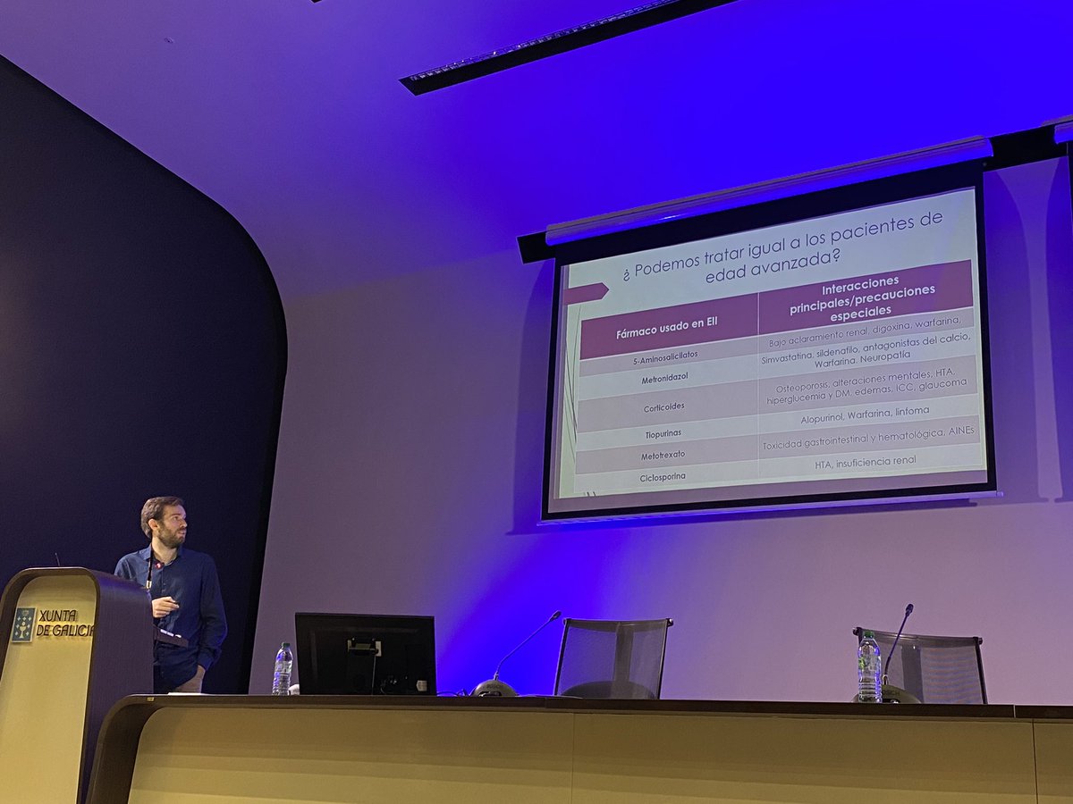 DCharabaty's tweet photo. . @DigestivoVigo How to approach #IBD #EII in elderly 

@DiegoCasas8 highlights 

⬆️Dis burden (eg Fecal incontinence)

⬆️Side effects of IBD Meds

💊Non-IBD Polypharmacy 

⚠️Overuse of steroids

💪🏽Assess frailty when determining 🎯of care &amp; IBD therapy 

🔑Proposed algorithm 👇🏽 https://t.co/mr8YEkfj1U