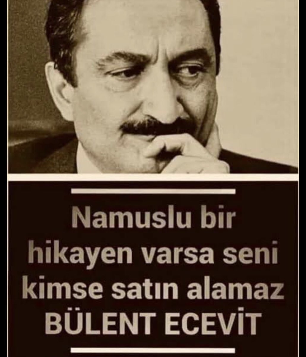 Bizim iki gücümüz var  HAK ve HALK diyen,Milliyetçiliği sokak duvarlarına değil Kıbrıs topraklarına yazan Abdullah Öcalan’ı Kenyada yakalatan büyük Devlet Adamı, Karaoğlanı, geçmiş dönem genel Başkanımız, geçmiş dönem Başbakanımızı sevgi saygı ve rahmetle anıyorum. #BülentEcevit