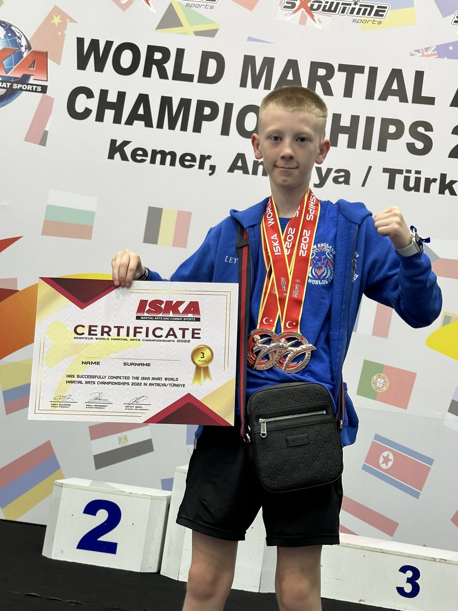 Feeling proud to be part of this top class #squad Boy done us proud again. 🥊🖤 #ISKA #worldchampionships #turkey #medals #teamengland <a href="/horizon_cc/">Horizon CC Official</a>