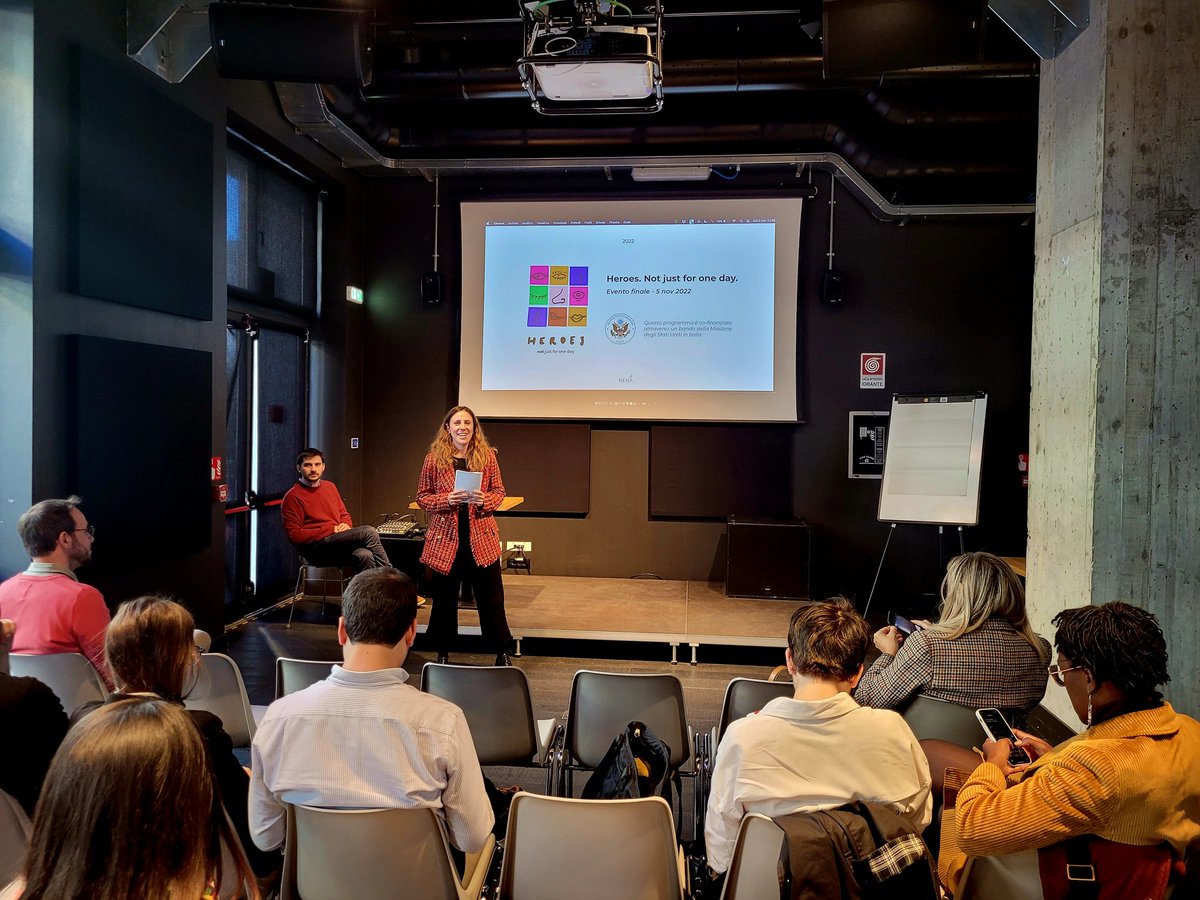 Oggi siamo a #Torino per l'eventofinale del progetto #HEROES not just for one day promosso da <a href="/ProgettoRENA/">RENA</a> di cui siamo partner insieme a <a href="/ActionAidItalia/">ActionAid Italia</a> Community Organizing Italia e tanti altri
#comunita #giovani