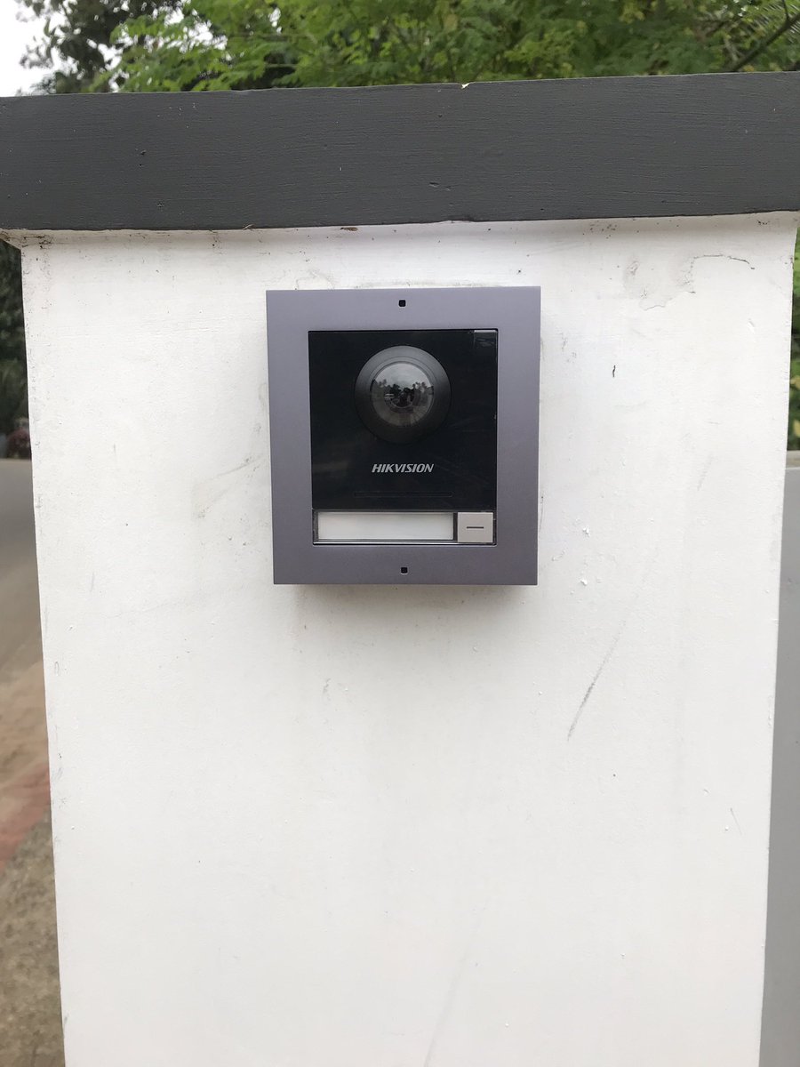 TabBlueofficial's tweet photo. Hikvision Door Bell #hikvision #ipdoorphone @HikvisionHQ #videodoorphone https://t.co/edzRwckc0I