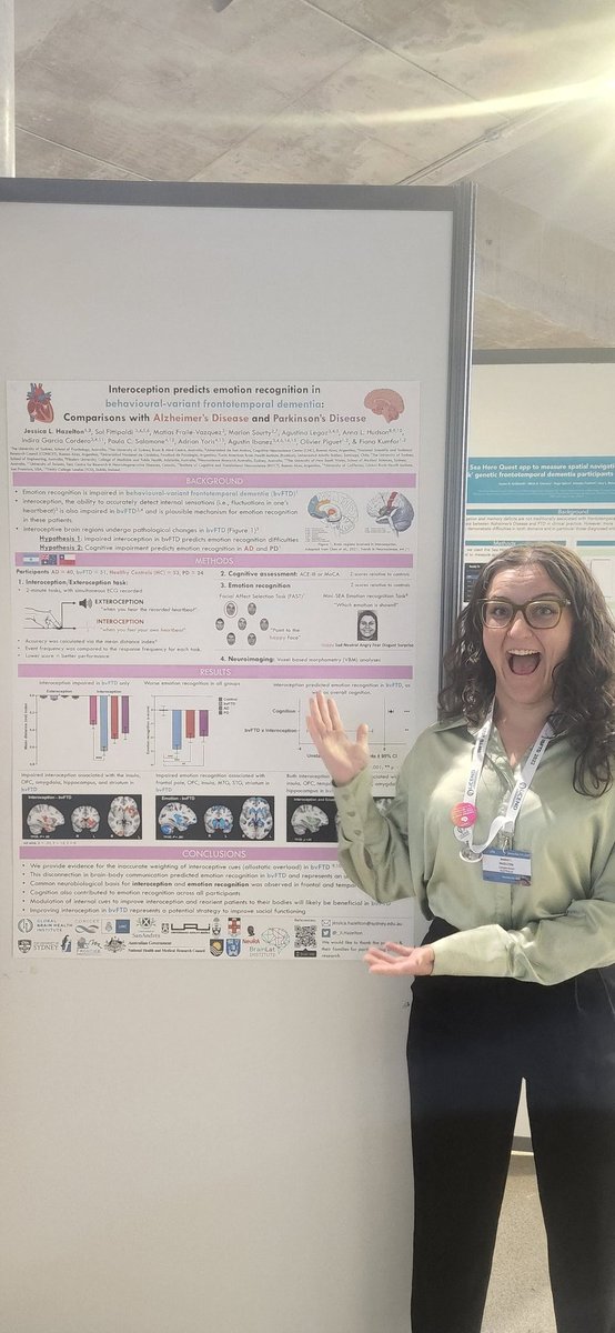 _JLHazelton's tweet photo. We show altered #interoception predicts difficulties with #emotion recognition in #bvFTD. Come say hello @isftd #ISFTD2022 @Frontier_Usyd https://t.co/YwkJ38wQzv