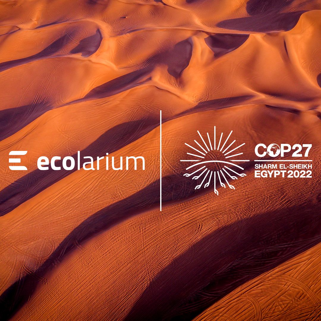As the #Ecolarium team we are proud to share with you the happiness of being invited to <a href="/COP27P/">COP27</a> where important topics related to protecting the future of our planet will be discussed under the auspices of the <a href="/UN/">United Nations</a> from 6 to 18 November.

#ClimateCrisis #TogetherForImplementation