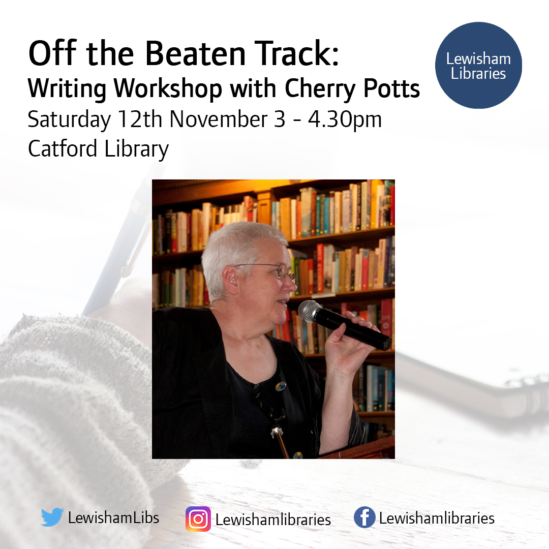 LewishamLibs's tweet photo. To celebrate their 10th anniversary, @ArachnePress will be hosting free workshops and talks at #LewishamLibraries

Off the Beaten Track: Writing Workshop will take place at Catford Library on Saturday 12th November 3-4.30pm.

For more info and booking

https://t.co/EwwwbxsGP6 https://t.co/4uto6LvW4S