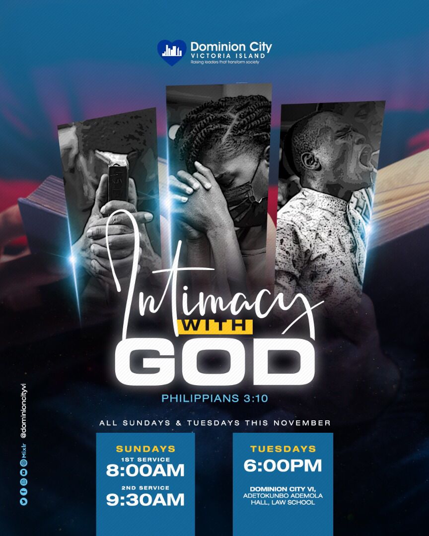 Dominioncityvi's tweet photo. Special thanks to
@victoriaorenze @anthonykani @officialjudiKay @olumideiyun @its_kyraanozie  #DcViAngels

Our God came and received our worship.
Join us tomorrow for Communion Service to get intimate with God.
At the Nigerian Law School Lagos, 8:00am and 9 :30am. https://t.co/DRxvVfjz3m