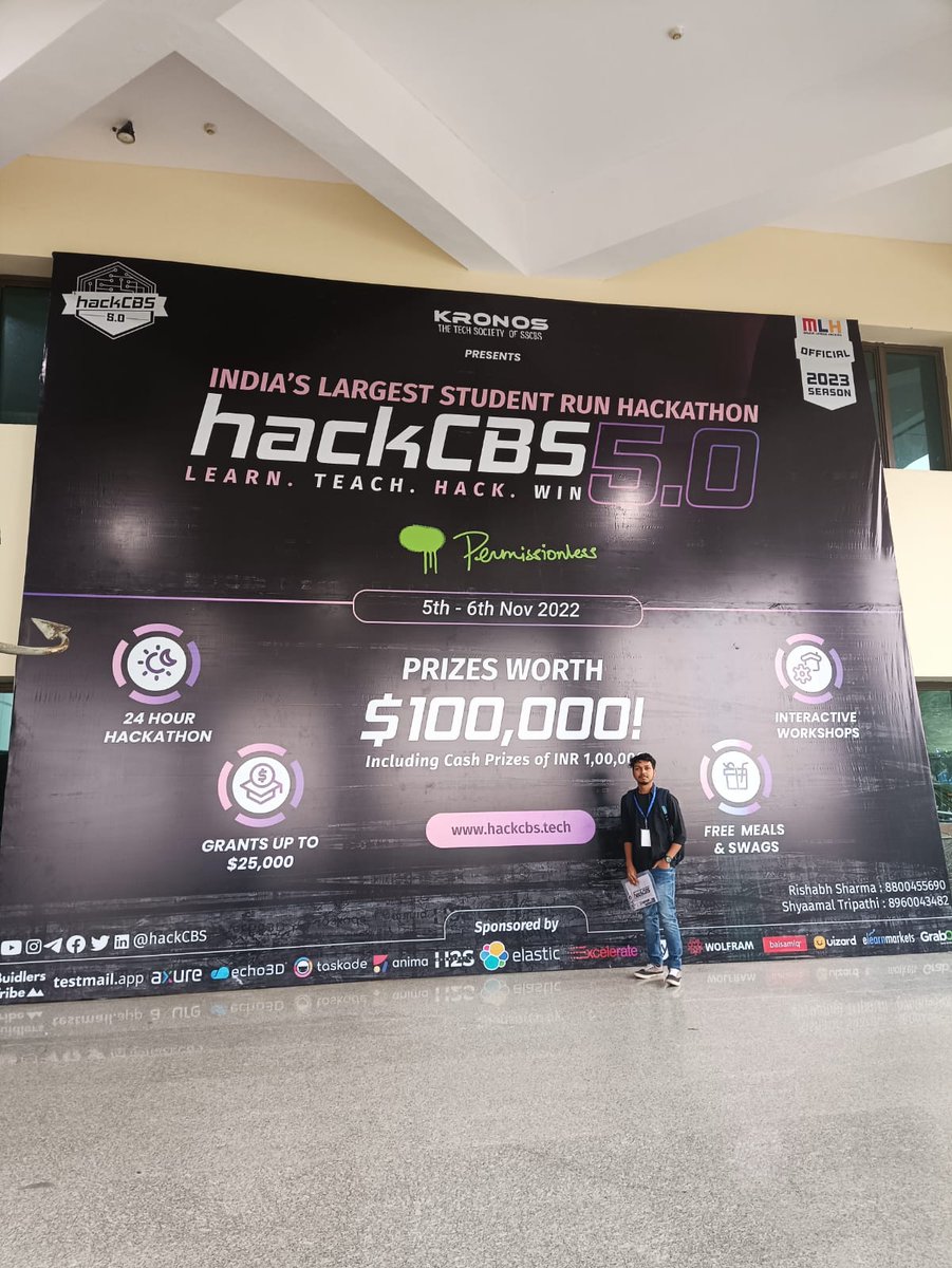 Piyush362's tweet image. Finally awaited Hack CBS 🎉
We&apos;re very enjoying this Hackthon Hack CBS 🎉
Thanks to all volunteers for helping us
#hackcbs 
#hack2skills 
@hackCBS 
#hackcbs5