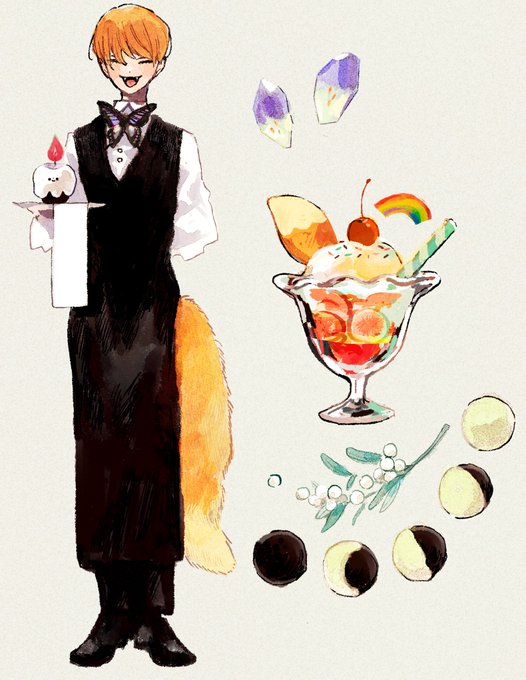 「waiter」 illustration images(Latest｜RT&Fav:50)