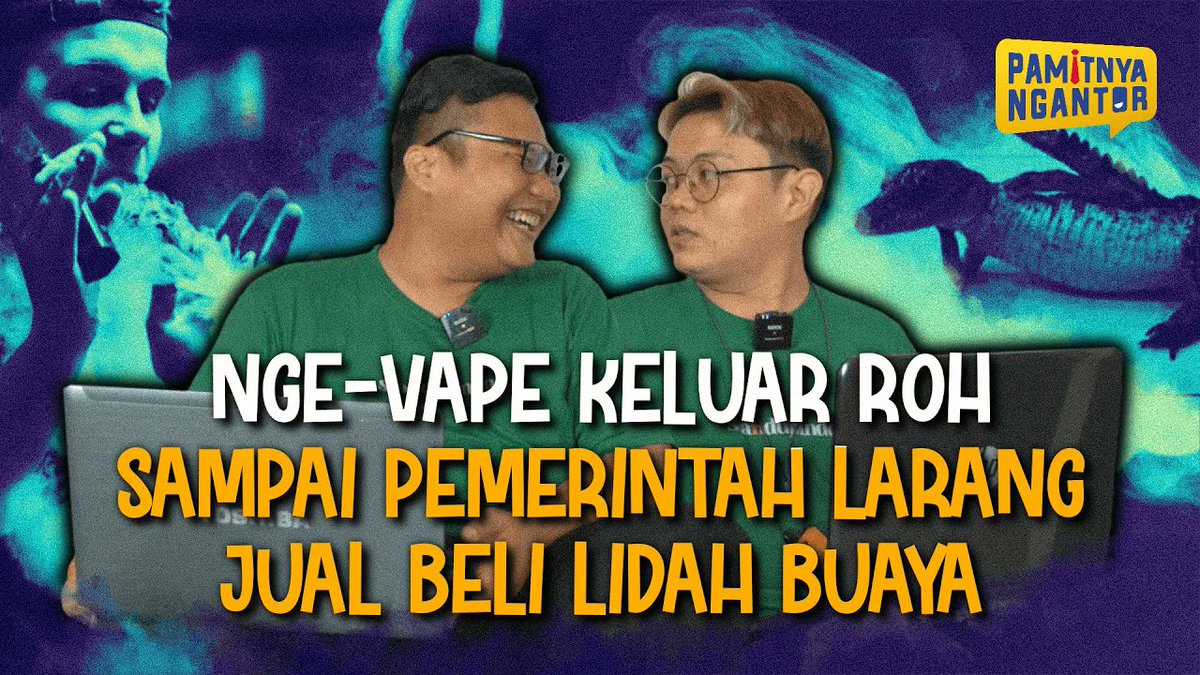 PamitnyaNgantor's tweet image. Sekmen terbaru Pamitnya Ngantor.
Menanggapi berita -berita dengan kelucuan
Dijamin terhibur deh
Nonton linknya youtu.be/BJlbzdvZr9o
Fauzi Ju #pamitnyangantor