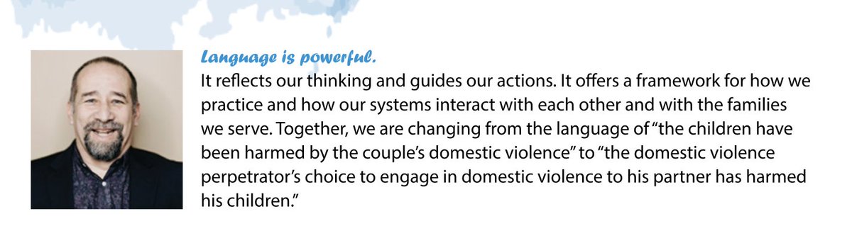AndrewCicchett1's tweet photo. Language matters.
#PivotToThePerpetrator
#CoerciveControl
#FamillyCourtAwarenessMonth
#FamilyCourt
#DomesticAbuse
cc @DavidGMandel https://t.co/S7iHzzKNFA