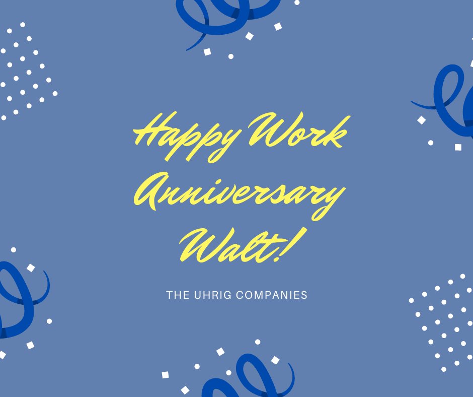 UhrigConstruct's tweet image. #UhrigConstruction #WorkAnniversary