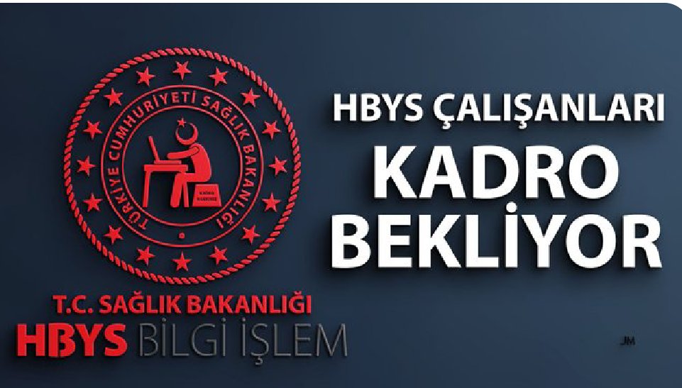 YorgunTolgay's tweet photo. @jsarieroglu #HBYSTaşeronKalmasın 
HBYS personelleri kadro müjdesi bekliyor.
 @vedatbilgn @RTErdogan @jsarieroglu https://t.co/knAd0w5Val