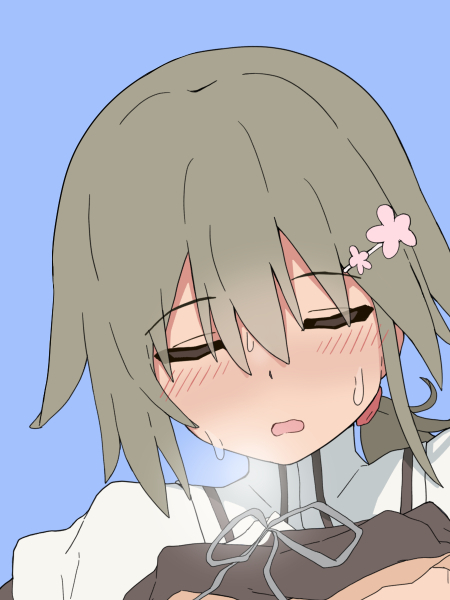 途中。ガンガンえっちに描いてるよー、超楽しいぜ!
アニメ観たから少し描きはじめに時間かかったんですよね、
くそ面白すぎ悲しすぎ～。
もうちょっと待っててねー! 