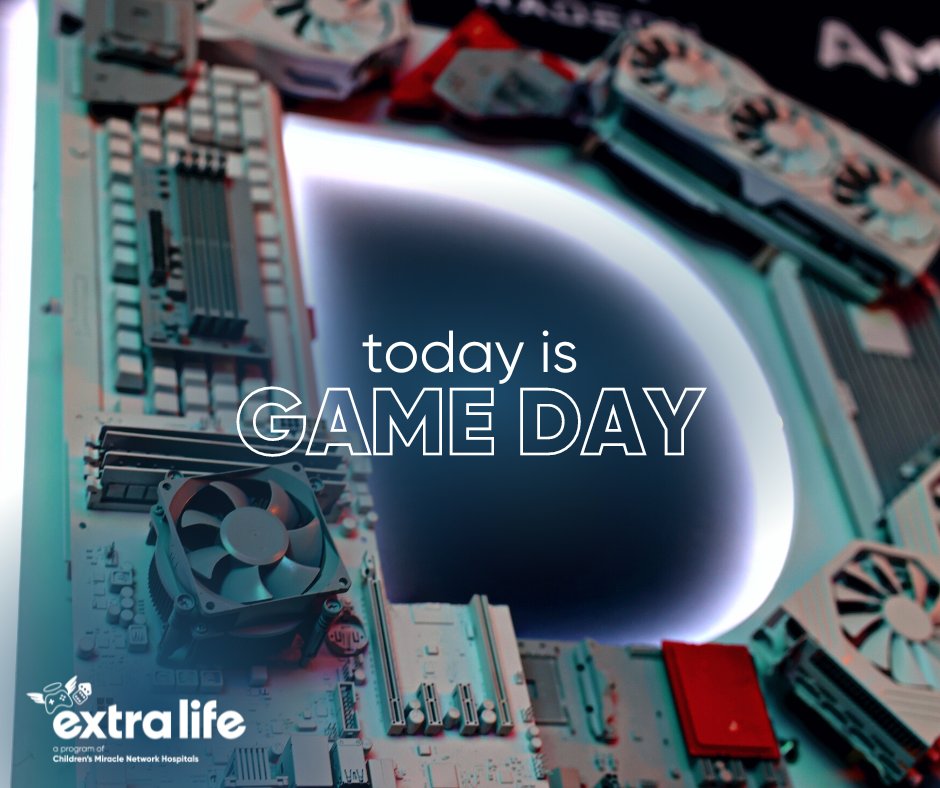 It's <a href="/ExtraLife4Kids/">Extra Life</a> GAME DAY join us in stream to raise money to help sick kids and their families all across the province thanks to the @IWKFoundation and the @IWKHealth  Centre. #ChangeKidsHealth extra-life.org/participant/di…