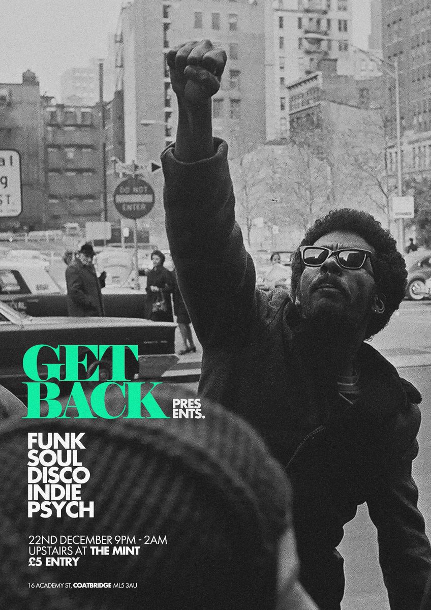 Button Up band members spinning some cool vinyl at their Get Back event Thurs 22nd Dec in the Mint Coatbridge 9pm-2am. <a href="/bandwagonesque7/">Liam</a> <a href="/MickTVS/">Michael Gahagan</a>