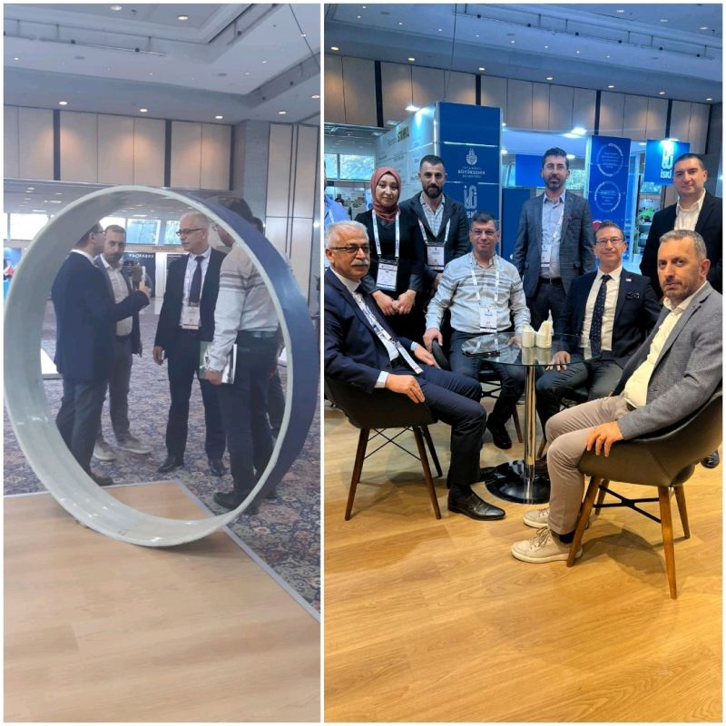 KanaltekS's tweet photo. İSKİ Genel Müdür Yardımcımız Sn. Vahit Doğan Kanaltek standımızda, kazısız teknolojilerimiz ile ilgili bilgi almıştır. https://t.co/y38B694Xch