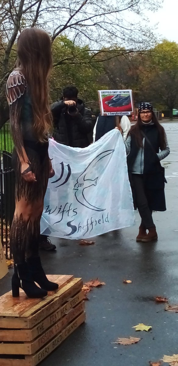 Hugely proud to be <a href="/Natures_Voice/">RSPB</a> representative here at Speakers Corner, supporting #TheFeatherSpeech because #Everybirdcounts.