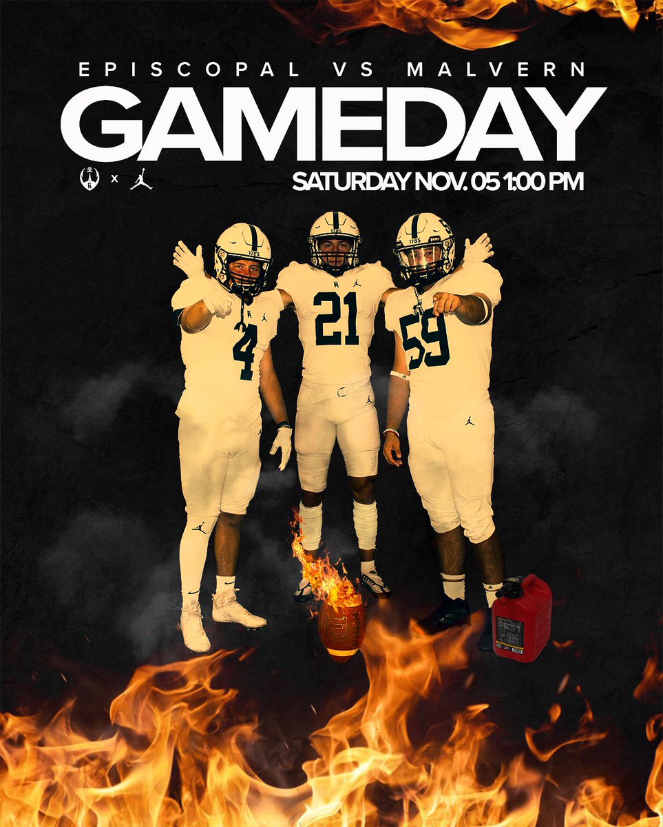 EA1785_Football's tweet photo. Wake up! It’s Gameday! 
📍at Malvern Prep 1:00 PM
🖥 Link in our bio 
#wEAre #LiveTheStripes #SWIM https://t.co/3Fkr43RxZW
