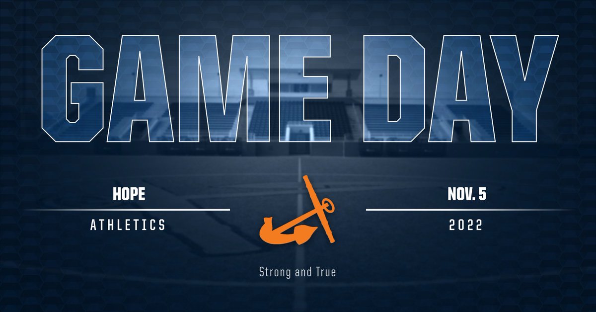 HopeAthletics's tweet photo. GAME DAY! Men's Soccer plays for an MIAA Tournament title at Calvin at 4 p.m. Football kicks off at Trine at 1 p.m. Men's and Women's Swim/Dive competes in Davenport Quad at 11 a.m. and the D3 Shootout in Chicago at 11:30 a.m. Central. #StrongandTrue https://t.co/rdBNuOsW2p