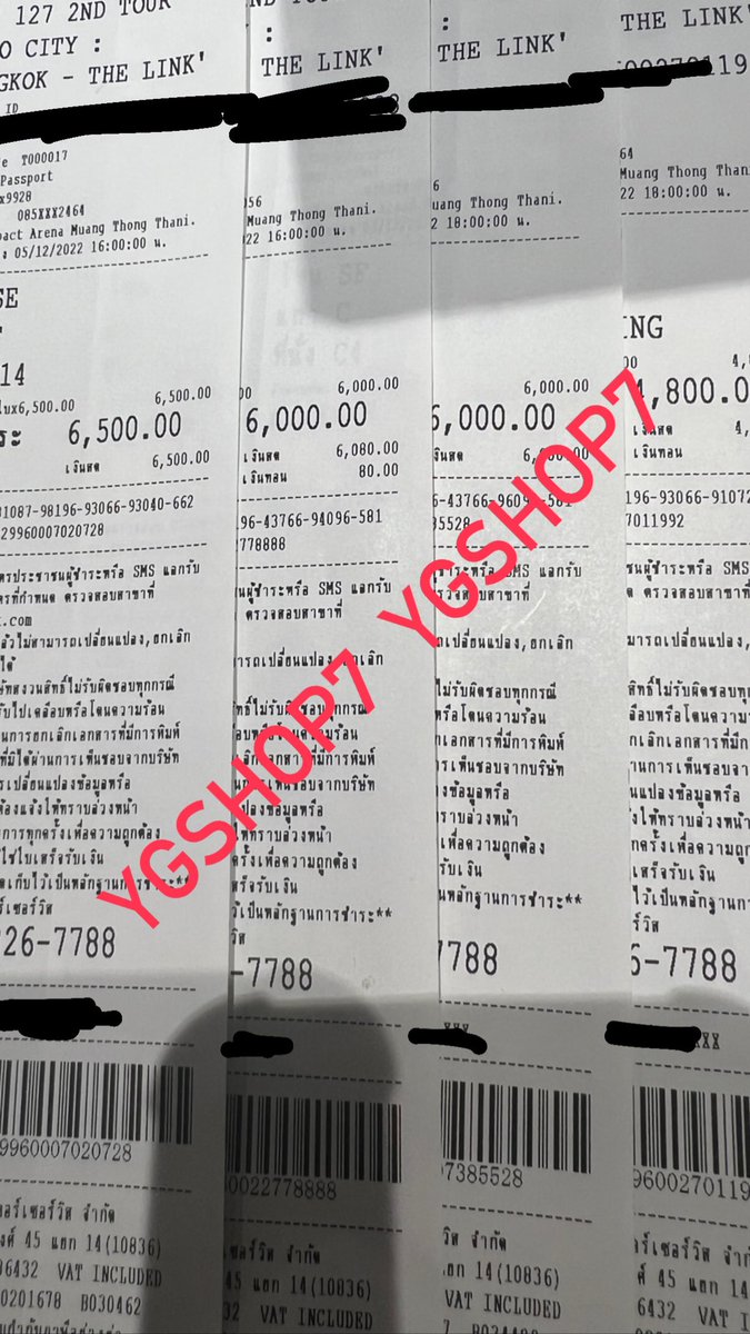 yggot_7's tweet photo. ปิดรอบเมมเบอร์ 👏🏻 ได้6500มาแค่5ใบ 6000 /4ใบ อยากตะร้องไห้🥹🥹 #yggo7
#NEOCITY_THE_LINK_BKK https://t.co/BJLl4iuNXY