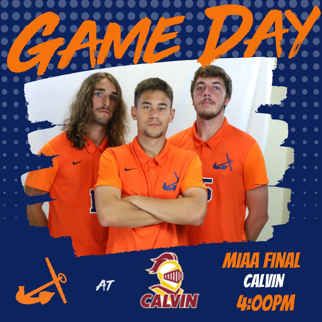 ⚽ TOURNAMENT GAMEDAY 

🆚 Calvin 
📍 Grand Rapids, MI 
⏱ 4:00pm 
🎟 miaa.org/landing/tickets