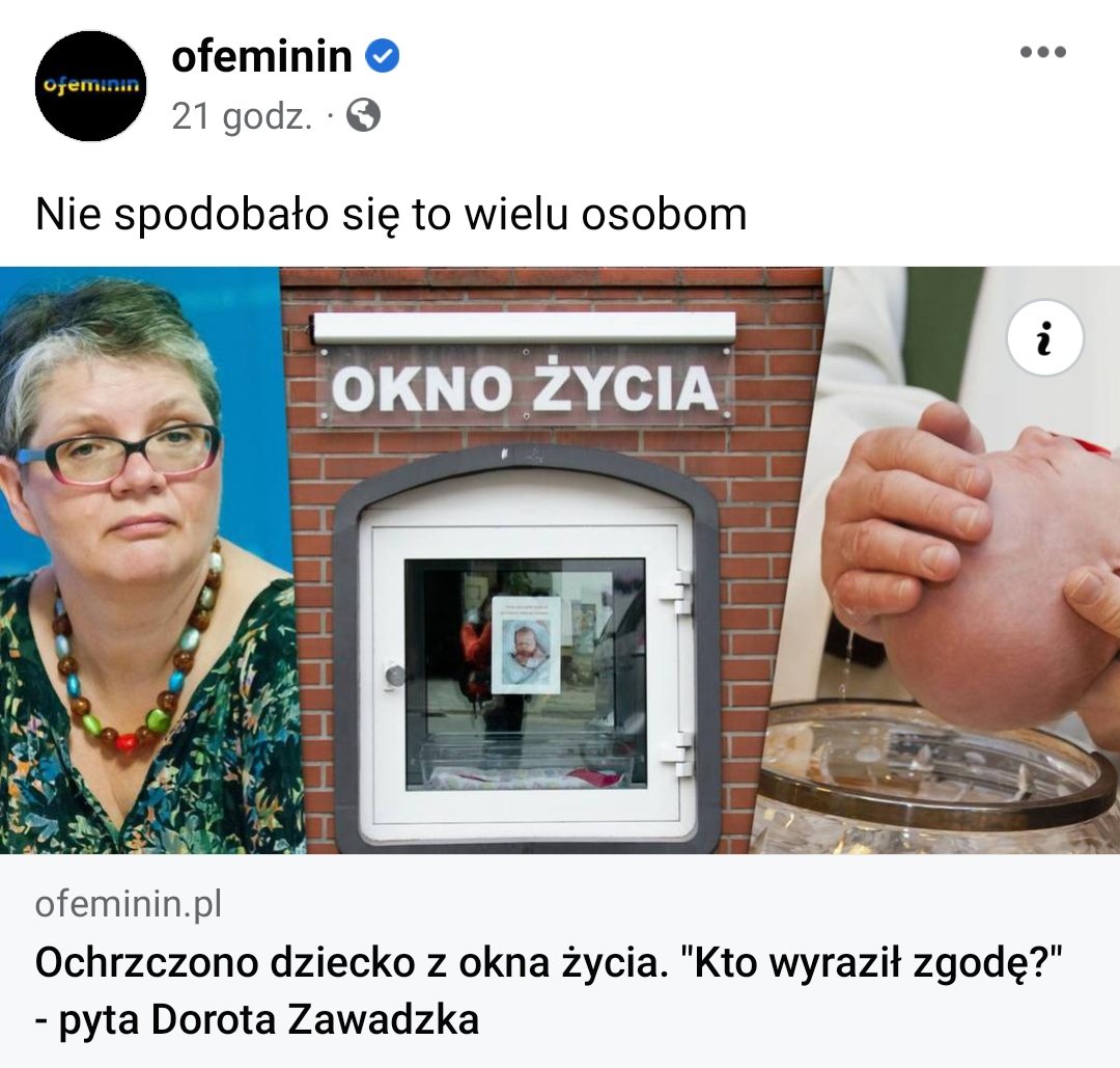KONFEDERACJA_'s tweet photo. Liczba "okien życia" prowadzonych przez organizacje lewicowe i feministyczne: 0. https://t.co/40VuVBlIez