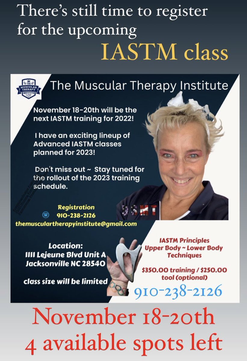 For any massage therapist looking to add new skills to their “tool box” or facilitate CE requirements- this is the course you need!  It’s been developed by an MT for MT’s ~ it’s got you covered all the way around! Indications, contraindications, techniques and more #usmteducation