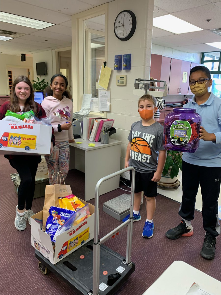 Fairhill 6th Grade (@6thfairhill) on Twitter photo 🤩 <a href="/FairhillES/">FairhillES</a> tigers got in the philanthropic spirit and collected 🍭🍫🍬 candy for dedicated military troops overseas. 6th graders sorted the treats (chocolate vs fruity) so they wouldn’t taste weird and weighed the treasure of 316 pounds! #OtherPeopleMatter <a href="/PosProject/">The Positivity Project</a> 🤩 <a href="/FairhillES/">FairhillES</a> tigers got in the philanthropic spirit and collected 🍭🍫🍬 candy for dedicated military troops overseas. 6th graders sorted the treats (chocolate vs fruity) so they wouldn’t taste weird and weighed the treasure of 316 pounds! #OtherPeopleMatter <a href="/PosProject/">The Positivity Project</a>